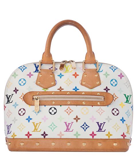 louis vuitton white colorful bag|Louis Vuitton multicolor monogram bag.